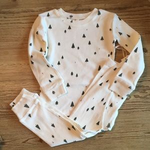 Rylee and Cru trees pajama set 2-3Years
